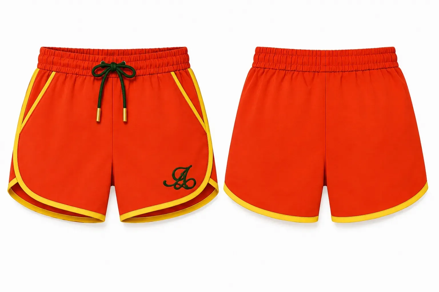 Alostro Run / Casual Short — Burgundy
