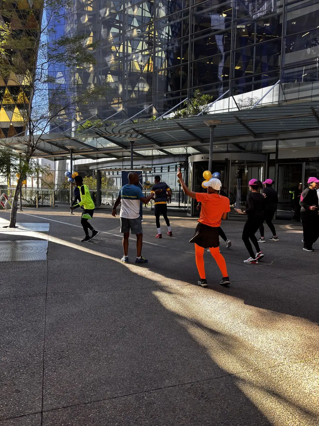 Zumba session at Alostro